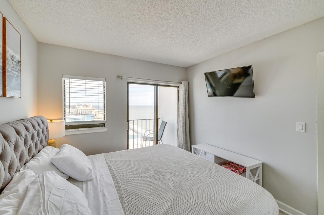 Oceanfront Myrtle Beach Condo With Balcony And Views! Exterior photo