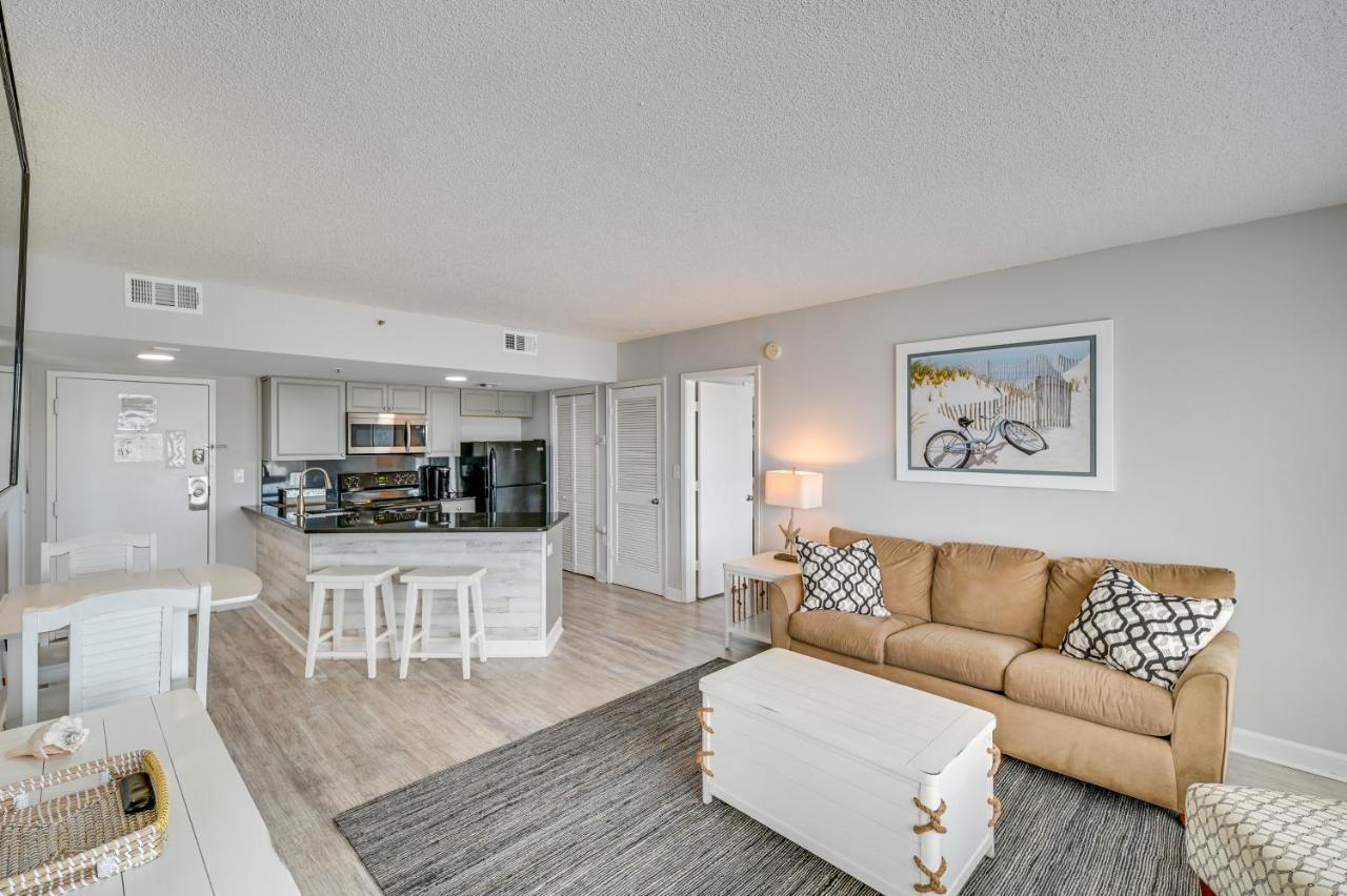 Oceanfront Myrtle Beach Condo With Balcony And Views! Exterior photo