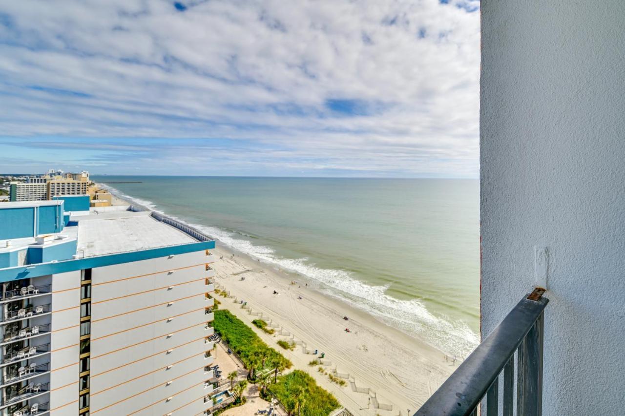 Oceanfront Myrtle Beach Condo With Balcony And Views! Exterior photo