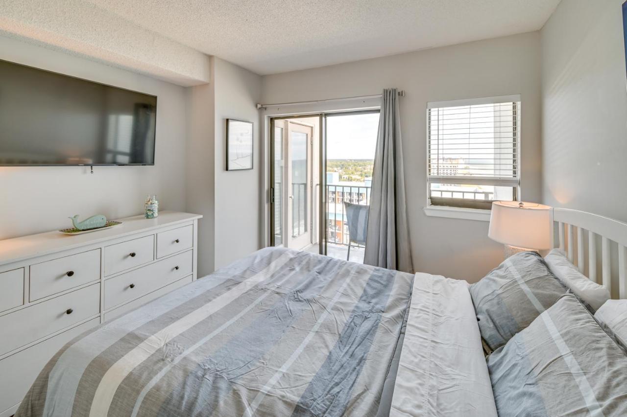 Oceanfront Myrtle Beach Condo With Balcony And Views! Exterior photo