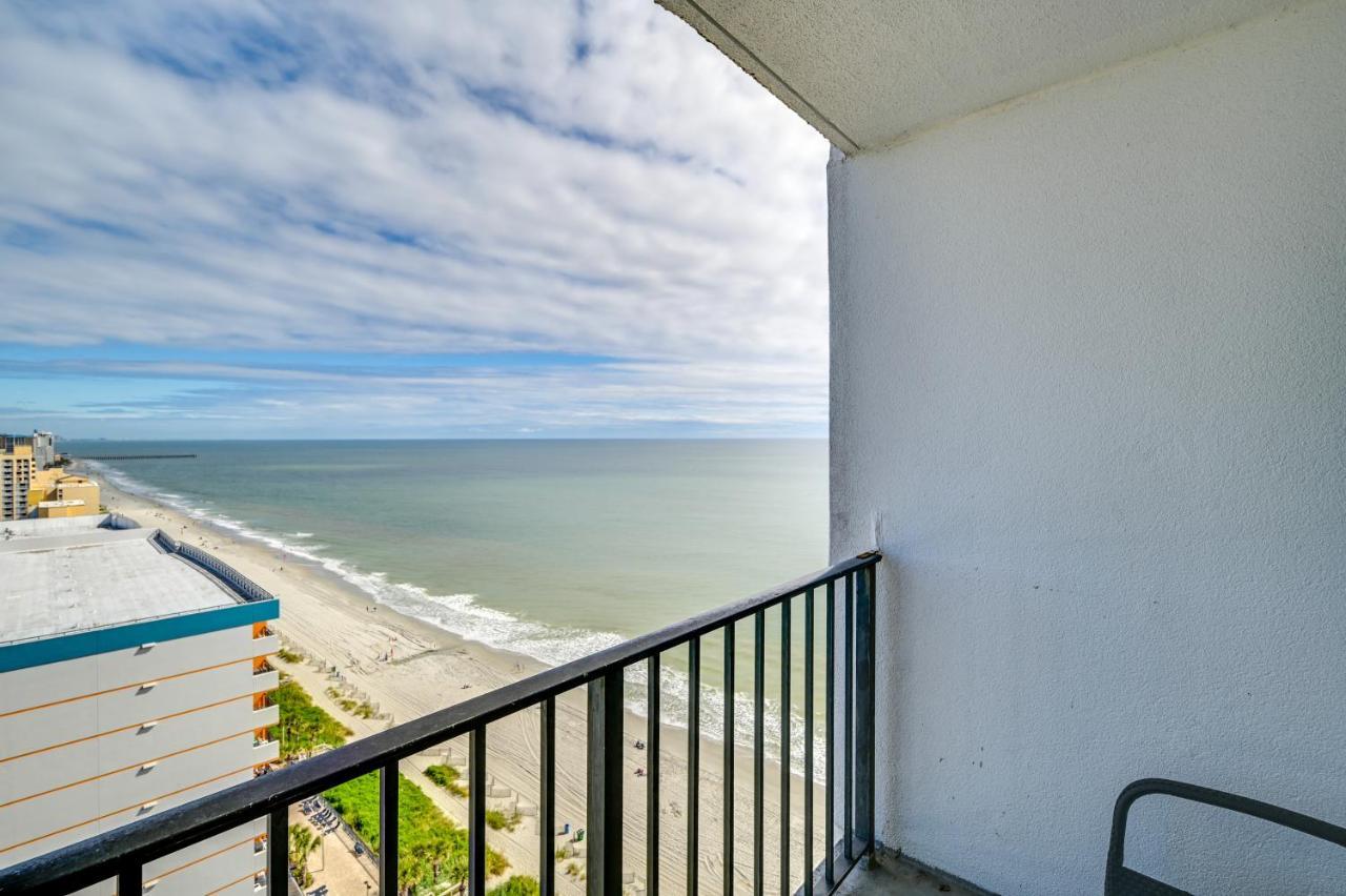 Oceanfront Myrtle Beach Condo With Balcony And Views! Exterior photo