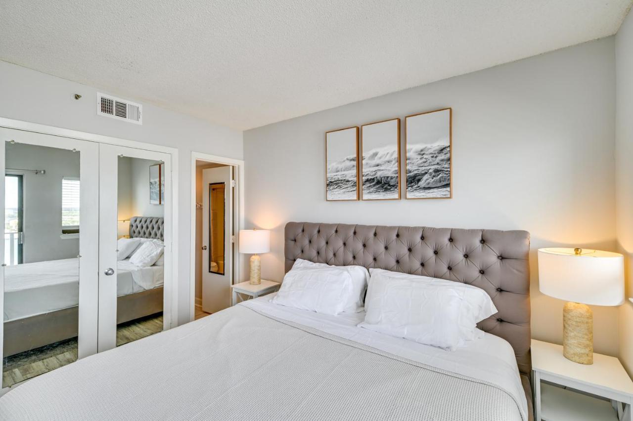 Oceanfront Myrtle Beach Condo With Balcony And Views! Exterior photo